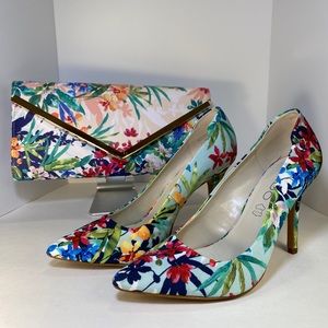 Matching Shoes & Clutch